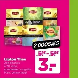 PLUS Lipton Thee aanbieding