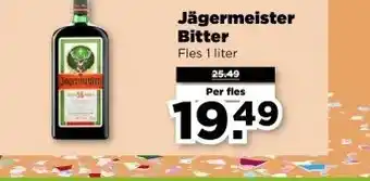 PLUS Jägermeister Bitter aanbieding