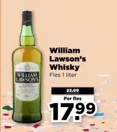 PLUS William Lawson's Whisky aanbieding