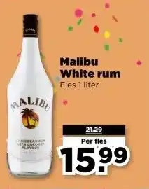 PLUS Malibu White rum aanbieding