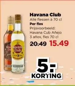 PLUS Havana Club aanbieding