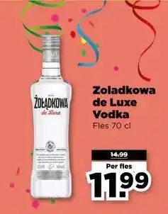 PLUS Zoladkowa de Luxe Vodka aanbieding