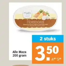 Albert Heijn Alle Maza 200 gram aanbieding