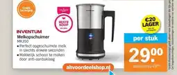 Albert Heijn INVENTUM Melkopschuimer MK350 aanbieding