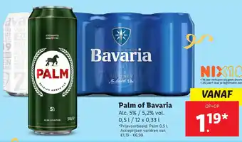 Lidl Palm of Bavaria aanbieding