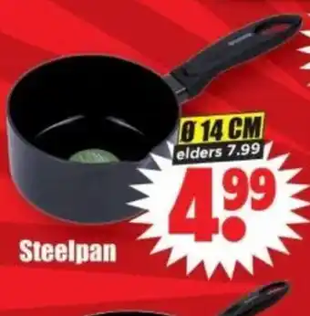 Dirk Steelpan aanbieding