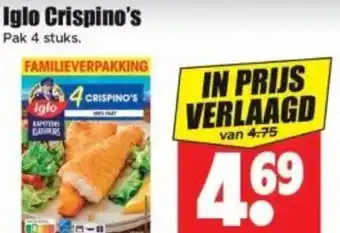 Dirk Iglo Crispino's aanbieding