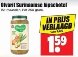 Dirk Olvarit Surinaamse kipschotel aanbieding