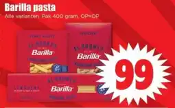 Dirk Barilla pasta aanbieding