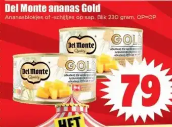 Dirk Del Monte ananas Gold aanbieding