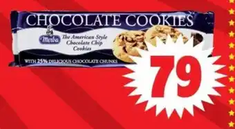 Dirk Merba chocolate cookies aanbieding