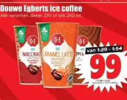 Dirk Douwe Egberts ice coffee aanbieding