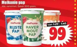 Dirk Melkunie pap aanbieding