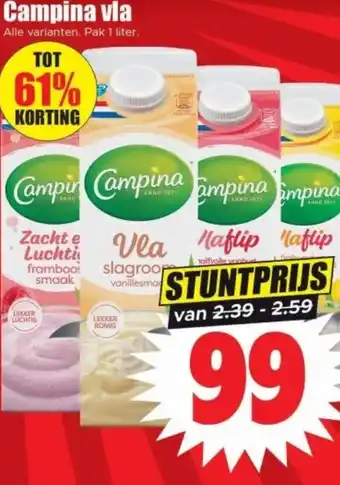 Dirk Campina vla aanbieding