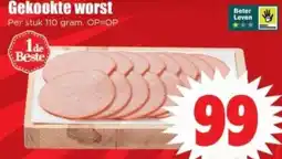 Dirk Gekookte worst aanbieding