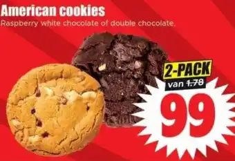 Dirk American cookies aanbieding