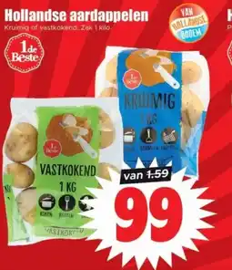 Dirk Hollandse aardappelen aanbieding