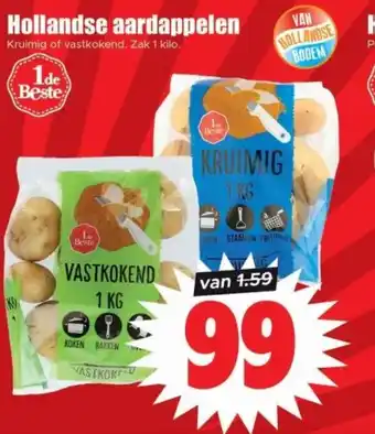 Dirk Hollandse aardappelen aanbieding