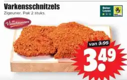 Dirk Varkensschnitzels aanbieding