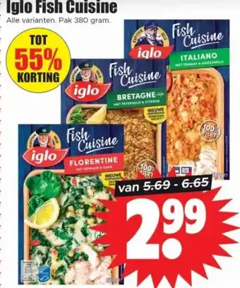 Dirk Iglo Fish Cuisine aanbieding