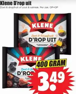 Dirk Klene D'rop uit aanbieding