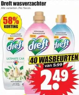 Dirk Dreft wasverzachter aanbieding