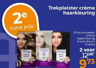 Trekpleister Trekpleister crème haarkleuring aanbieding