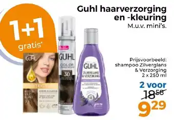 Trekpleister Guhl haarverzorging en kleuring aanbieding