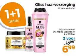 Trekpleister Gliss haarverzorging aanbieding