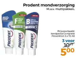 Trekpleister Prodent mondverzorging aanbieding