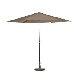 Bol.com Madison - Parasol Tenerife Round Taupe - 300cm - Bruin aanbieding