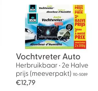 Marskramer Vochtvreter Auto aanbieding