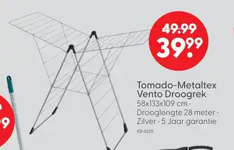 Marskramer Tomado-Metaltex Vento Droogrek aanbieding