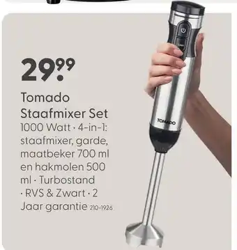 Marskramer Tomado Staafmixer Set aanbieding