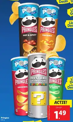 Lidl Pringles 165 g aanbieding