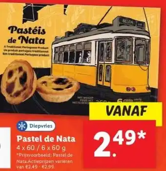 Lidl Diepvries Pastel de Nata aanbieding