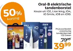 Trekpleister Oral-B elektrische tandenborstel aanbieding