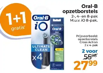 Trekpleister Oral-B opzetborstels aanbieding