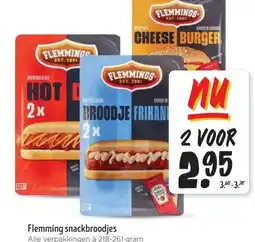 Jumbo Flemming snackbroodjes aanbieding