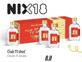 Jumbo Club 11 shot* aanbieding