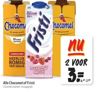 Jumbo Alle Chocomel of Fristi aanbieding