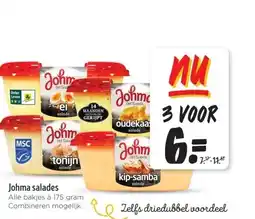 Jumbo Johma salades aanbieding