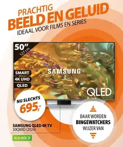 Expert Samsung QLED 4K 50Q80D (2024) aanbieding