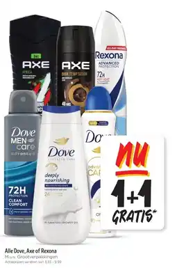 Jumbo Alle Dove, Axe of Rexona aanbieding