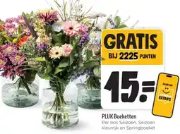 Jumbo PLUK Boeketten aanbieding