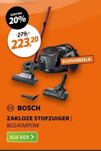 Expert Bosch BGS41MPOW aanbieding