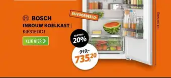 Expert Bosch KIR31EDD1 EXCLUSIV aanbieding