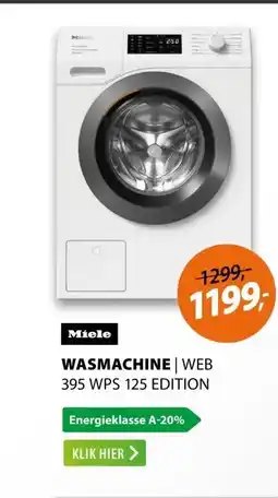 Expert Miele WEB 395 WPS 125 Edition aanbieding