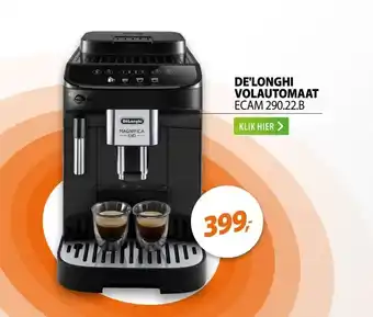 Expert DeLonghi ECAM290.22.B Zwart aanbieding