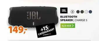 Expert JBL CHARGE 5 Zwart aanbieding